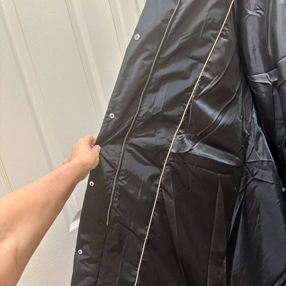 Rebecca Minkoff Women's Hooded Heavyweight Puffer Jacket Coat Size XL Black NEW - Picture 7 of 16